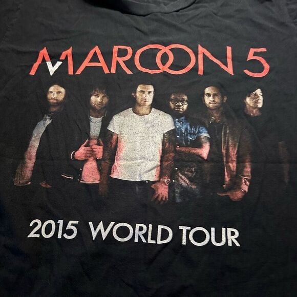 Maroon 5 2015 world tour black m - Picture 4 of 7
